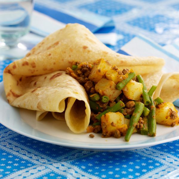 Surinaamse Roti Met Vegetarisch Gehakt Recept Okoko Recepten