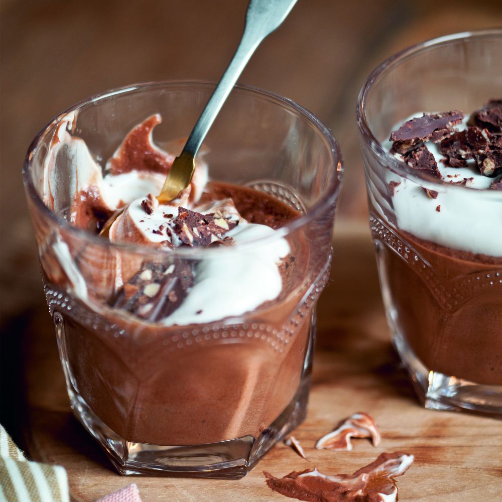 Romige Vegan Chocolademousse - Recept - Okoko Recepten