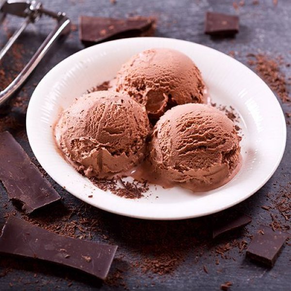 buik het einde gangpad Chocolade-ijs met sinaasappelsaus - recept - okoko recepten